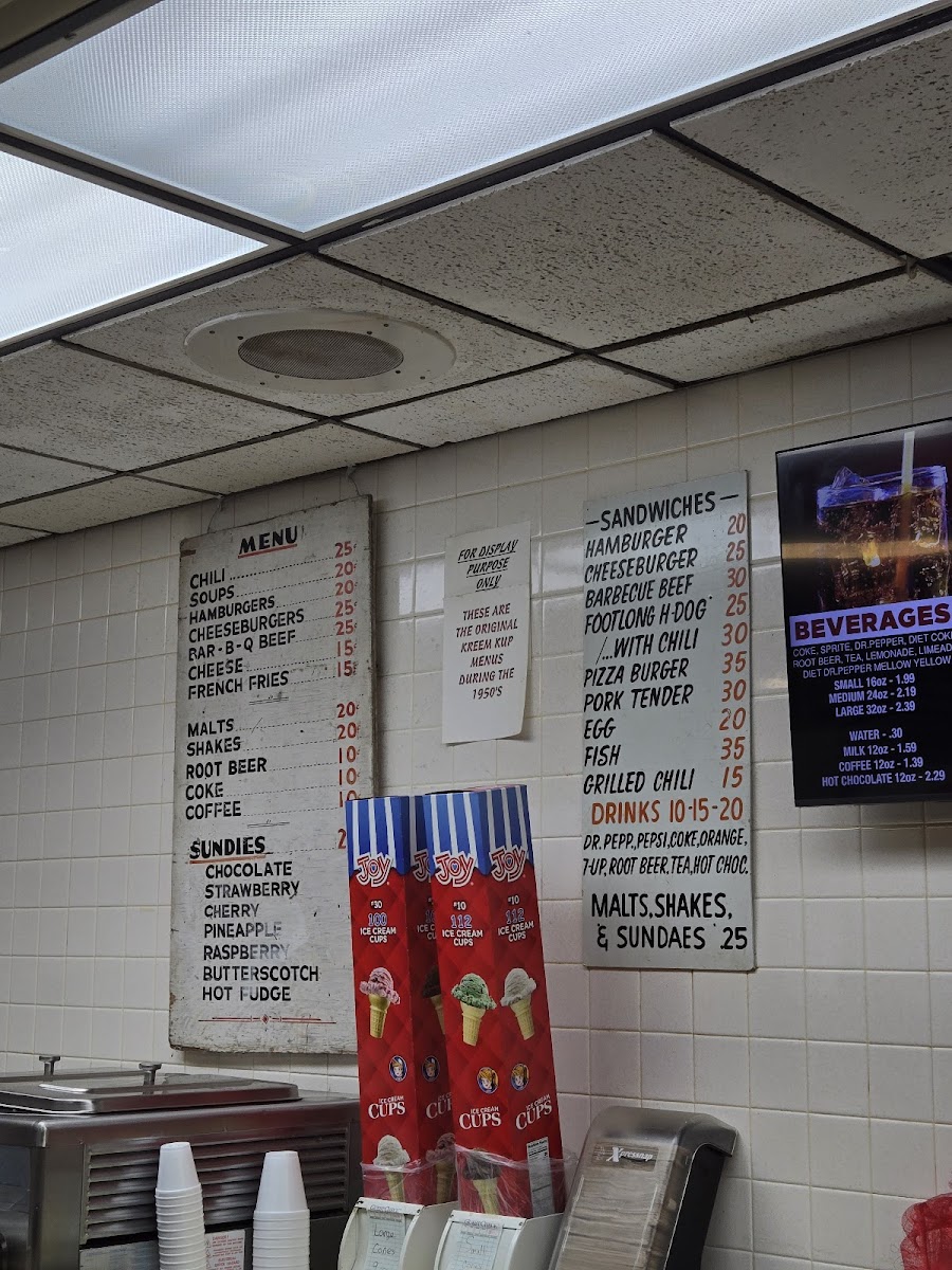Kreem Kup Restaurant Menu - Image 4